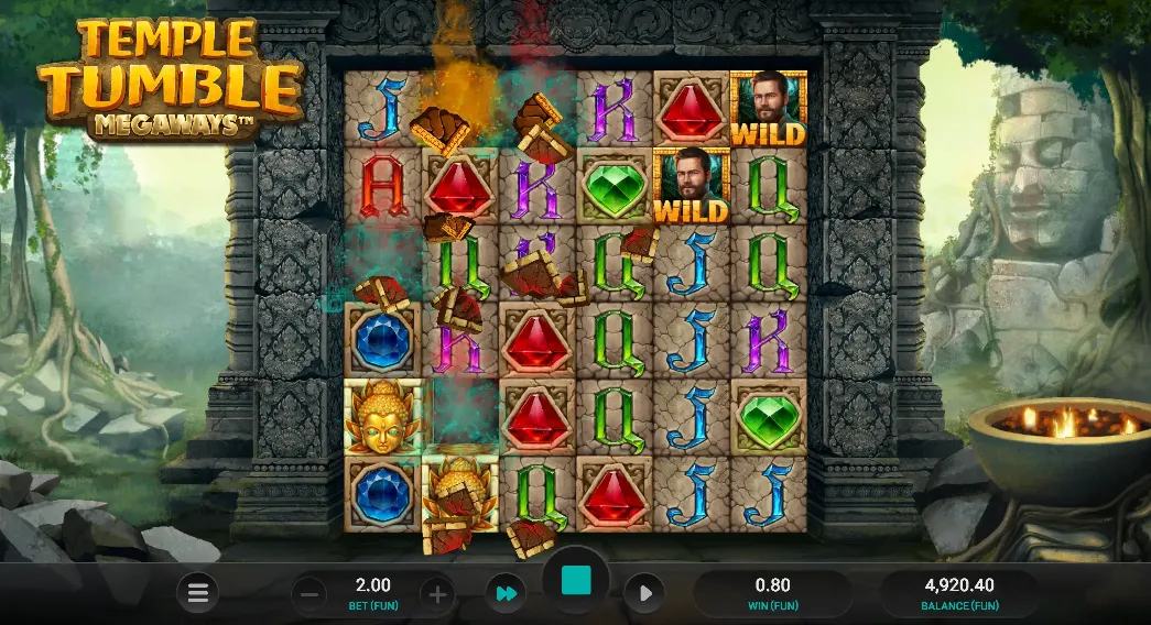 Temple Tumble Gameplay